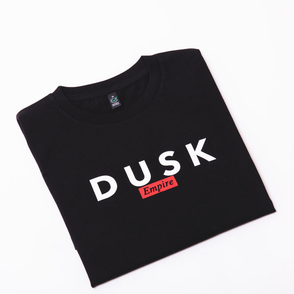 DUSK Empire Signature Logo Tee Black