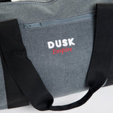 DUSK Empire Grey x Black Barrel Bag