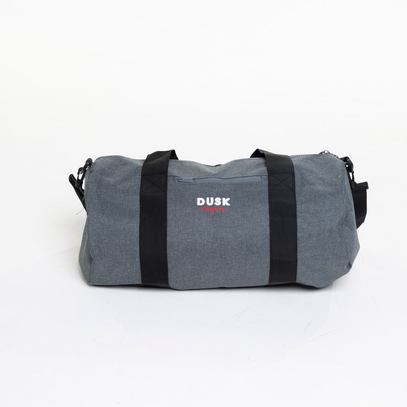 DUSK Empire Grey x Black Barrel Bag